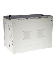 Купить Шкаф коммутационный настенный Lanmaster TWT-CBWPG-6U-6X4-GY 6U 600x400мм пер.дв.стекл 60кг серый, изображение 4 в компании Зеон