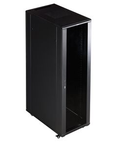 Купить Шкаф коммутационный напольный Lanmaster TWT-CBB-27U-6X8-P1 27U 600x800мм пер.дв.перфор. задн.дв.перфор.2-хст. 2 бок.пан. 800кг черный IP20 сталь, изображение 5 в компании Зеон