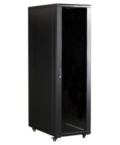 Купить Шкаф коммутационный напольный Lanmaster TWT-CBB-27U-6X8-P1 27U 600x800мм пер.дв.перфор. задн.дв.перфор.2-хст. 2 бок.пан. 800кг черный IP20 сталь, изображение 4 в компании Зеон