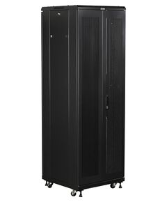 Купить Шкаф коммутационный напольный Lanmaster TWT-CBB-27U-6X8-P1 27U 600x800мм пер.дв.перфор. задн.дв.перфор.2-хст. 2 бок.пан. 800кг черный IP20 сталь, изображение 7 в компании Зеон