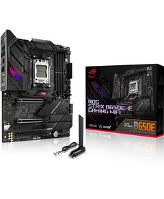 Купить Материнская плата Asus ROG STRIX B650E-E GAMING WIFI AM5 AMD B650 4xDDR5 ATX AC`97 8ch(7.1) 2.5Gg RAID+HDMI+DP в компании Зеон