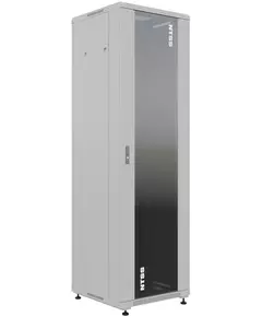 Купить Шкаф коммутационный Премиум напольный NTSS NTSS-R32U6060GS 32U 600x600мм пер.дв.стекл металл 900кг серый 510мм 63.2кг 1542мм IP20 сталь в компании Зеон