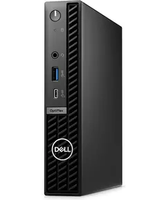 Купить Неттоп Dell Optiplex 7020 Micro Core 300T (3.4) 8Gb SSD256Gb UHDG 710 Linux Ubuntu GbitEth WiFi BT 90W мышь клавиатура черный [7020-1860], изображение 2 в компании Зеон