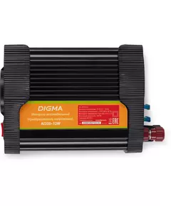 Купить Автоинвертор Digma AI200-12W 200Вт, изображение 15 в компании Зеон