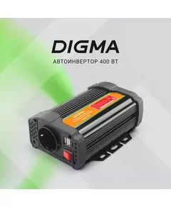 Купить Автоинвертор Digma AI400-12W 400Вт, изображение 13 в компании Зеон