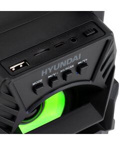 Купить Колонка портативная Hyundai H-PS1000 9W 1.0 BT/USB 10м 500mAh черный, изображение 13 в компании Зеон