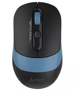 Купить Мышь A4-Tech Fstyler FB10C ASH BLUE черный/синий оптическая 2000dpi беспров. BT/Radio USB 4but в компании Зеон