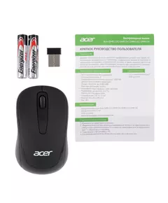 Купить Мышь Acer OMR133 черный оптическая 1000dpi беспров. USB для ноутбука 2but [ZL.MCEEE.01G], изображение 8 в компании Зеон