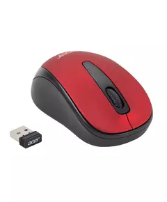 Купить Мышь Acer OMR136 красный оптическая 1000dpi беспров. USB для ноутбука 2but [ZL.MCEEE.01J], изображение 6 в компании Зеон