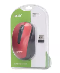 Купить Мышь Acer OMR136 красный оптическая 1000dpi беспров. USB для ноутбука 2but [ZL.MCEEE.01J], изображение 9 в компании Зеон