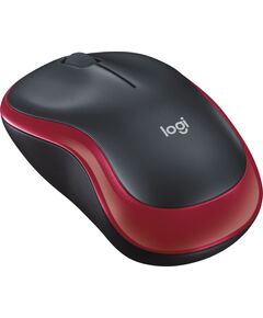 Купить Мышь Logitech M185 черный/красный оптическая 1000dpi беспров. USB1.1 для ноутбука 2but [910-002237], изображение 2 в компании Зеон