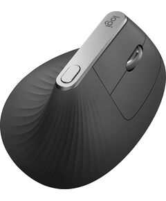 Купить Мышь Logitech MX Vertical черный/серебристый оптическая 4000dpi беспров. BT/Radio USB 4but [910-005449], изображение 3 в компании Зеон