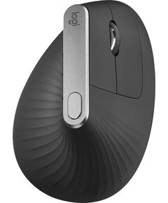 Купить Мышь Logitech MX Vertical черный/серебристый оптическая 4000dpi беспров. BT/Radio USB 4but [910-005449] в компании Зеон