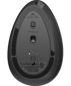 Купить Мышь Logitech MX Vertical черный/серебристый оптическая 4000dpi беспров. BT/Radio USB 4but [910-005449], изображение 5 в компании Зеон