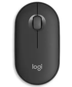 Купить Мышь Logitech Pebble 2 M350S графитовый оптическая 4000dpi silent беспров. BT для ноутбука 2but [910-006988] в компании Зеон