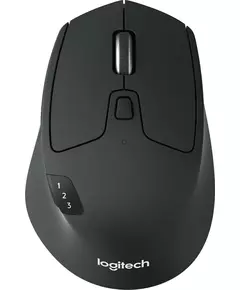 Купить Мышь Logitech M720 Triathlon черный оптическая 1000dpi беспров. BT/Radio USB 6but [910-004794] в компании Зеон