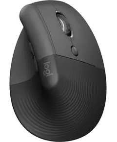 Купить Мышь Logitech Lift графитовый оптическая (4000dpi) silent беспроводная BT/Radio USB для ноутбука (5but) [910-006485] в компании Зеон