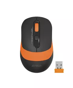 Купить Мышь A4-Tech Fstyler FG10 Orange черный/оранжевый оптическая 2000dpi беспров. USB 4but, изображение 8 в компании Зеон