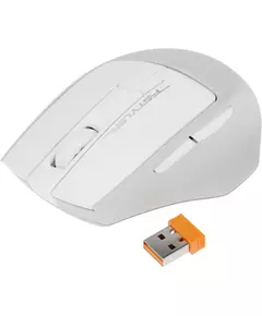 Купить Мышь A4-Tech Fstyler FG30S WHITE белый/серый оптическая 2000dpi silent беспров. USB 6but, изображение 7 в компании Зеон