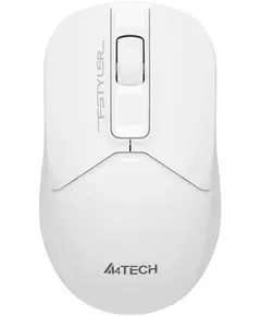 Купить Мышь A4-Tech Fstyler FG12 White белый оптическая 1200dpi беспров. USB 3but в компании Зеон