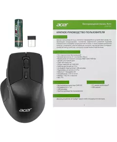 Купить Мышь Acer OMR150 черный оптическая 1600dpi беспров. USB 6but [ZL.MCEEE.00K], изображение 7 в компании Зеон