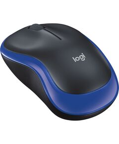 Купить Мышь Logitech M185 черный/синий оптическая 1000dpi беспров. USB1.1 для ноутбука 2but [910-002236], изображение 2 в компании Зеон