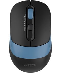 Купить Мышь A4-Tech Fstyler FB10CS ASH BLUE черный/синий оптическая 2000dpi silent беспров. BT/Radio USB 4but в компании Зеон