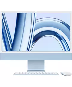 Купить Моноблок Apple iMac A2874 M3 8 core (4) 16Gb SSD256Gb 8 core GPU macOS WiFi BT 143W клавиатура мышь Cam синий 24" 4.5K 4480x2520 [Z1970004K] в компании Зеон