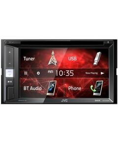 Купить Автомагнитола JVC KW-V250BTM 2DIN 4x50Вт v3.0 DSP 6.2" 3 ПДУ RDS, изображение 4 в компании Зеон