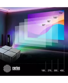 Купить Проектор Cactus CS-PRO.03B.WUXGA-A LCD, 7500Lm, 720Lm ANSI, 1920x1080, 2300:1, 30000 ч, 2xUSB, 3xHDMI, 1.73кг, изображение 9 в компании Зеон