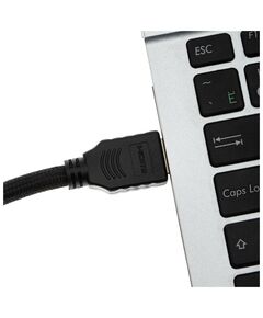 Купить Кабель аудио-видео Cactus HDMI (m)/HDMI (m) 1.5м. позолоч.конт. черный [CS-HDMI.2-1.5], изображение 3 в компании Зеон