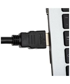 Купить Кабель аудио-видео Cactus HDMI (m)/HDMI (m) 1м. позолоч.конт. черный [CS-HDMI.1.4-1], изображение 2 в компании Зеон