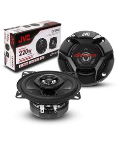 Купить Колонки автомобильные JVC CS-DR420 220Вт 88дБ 4Ом 10см (4дюйм) 2 шт коаксиальные двухполосные в компании Зеон