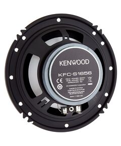 Купить Колонки автомобильные Kenwood KFC-S1656 330Вт 87дБ 4Ом 16см (6.5дюйм) 2 шт коаксиальные однополосные (без решетки), изображение 3 в компании Зеон