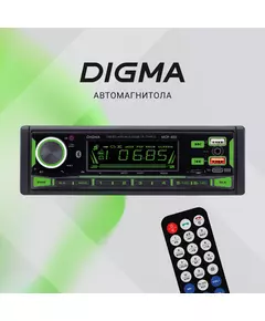 Купить Автомагнитола Digma MCP-450 1DIN 4x45Вт v5.0 USB 2.0 AUX 4 ПДУ, изображение 15 в компании Зеон