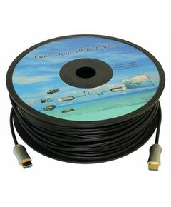 Купить Кабель аудио-видео  Fiber Optic HDMI (m)/HDMI (m) 25м. позолоч.конт. черный в компании Зеон