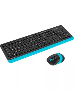 Купить Клавиатура + мышь A4-Tech Fstyler FG1010 BLUE клав:черный/синий мышь:черный/синий USB беспроводная Multimedia в компании Зеон