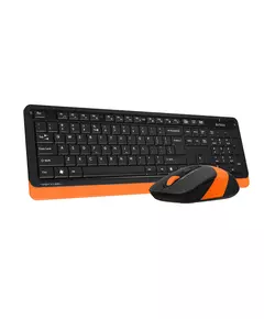 Купить Клавиатура + мышь A4-Tech Fstyler FG1010 ORANGE клав:черный/оранжевый мышь:черный/оранжевый USB беспроводная Multimedia, изображение 4 в компании Зеон