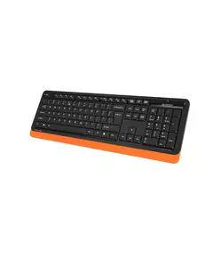 Купить Клавиатура + мышь A4-Tech Fstyler FG1010 ORANGE клав:черный/оранжевый мышь:черный/оранжевый USB беспроводная Multimedia, изображение 7 в компании Зеон