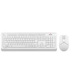 Купить Клавиатура + мышь A4-Tech Fstyler FG1012 WHITE клав:белый мышь:белый USB беспроводная Multimedia, изображение 2 в компании Зеон