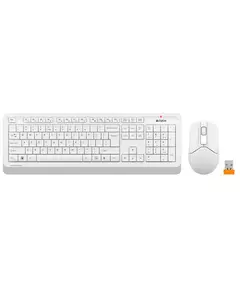 Купить Клавиатура + мышь A4-Tech Fstyler FG1012 WHITE клав:белый мышь:белый USB беспроводная Multimedia в компании Зеон