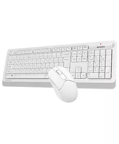 Купить Клавиатура + мышь A4-Tech Fstyler FG1012 WHITE клав:белый мышь:белый USB беспроводная Multimedia, изображение 5 в компании Зеон