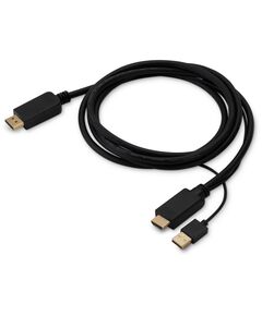 Купить Кабель аудио-видео BURO HDMI (m)/DisplayPort (m) 2м. позолоч.конт. черный [HDMI-DP-2M] в компании Зеон