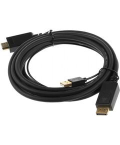 Купить Кабель аудио-видео BURO HDMI (m)/DisplayPort (m) 3м. позолоч.конт. черный [HDMI-DP-3M] в компании Зеон