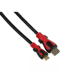 Купить Кабель аудио-видео  HDMI (m)/Mini HDMI (m) 2м. феррит.кольца черный, изображение 2 в компании Зеон