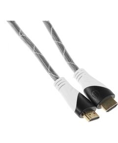 Купить Кабель аудио-видео  HDMI (m)/HDMI (m) 5м. феррит.кольца позолоч.конт. серый, изображение 2 в компании Зеон