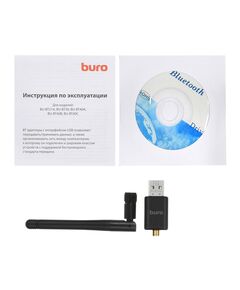 Купить Адаптер USB BURO BT40С BT4.0+EDR class 1 100м черный, изображение 4 в компании Зеон