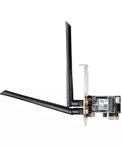 Купить Сетевой адаптер Wi-Fi + Bluetooth Cudy WE3000 AX3000 PCI Express (ант.внеш.съем) 2ант. в компании Зеон