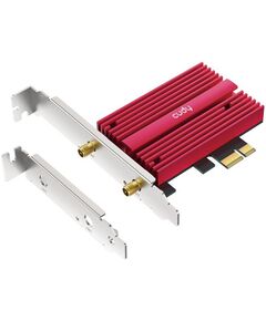 Купить Сетевой адаптер Wi-Fi + Bluetooth Cudy WE4000 АХ5400 PCI Express (ант.внеш.съем) 1ант., изображение 2 в компании Зеон