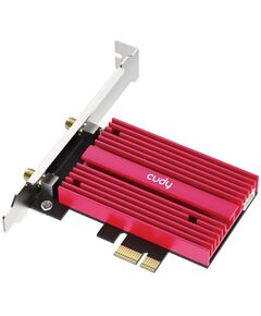 Купить Сетевой адаптер Wi-Fi + Bluetooth Cudy WE4000 АХ5400 PCI Express (ант.внеш.съем) 1ант., изображение 5 в компании Зеон